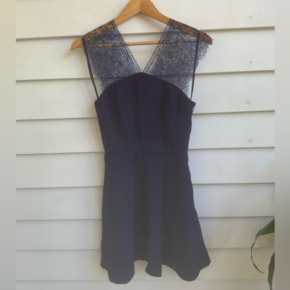 The Kooples blue lace dress